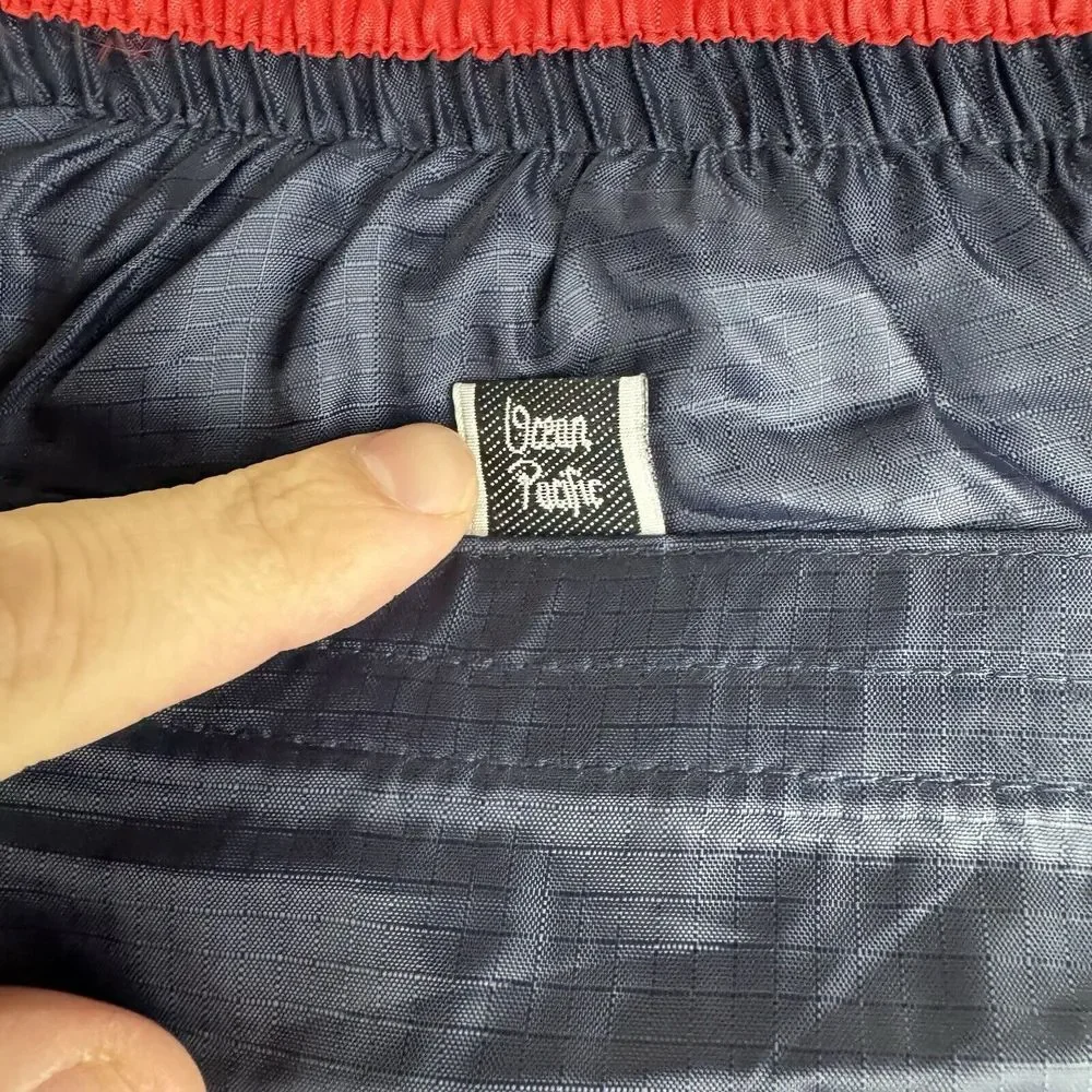 Ocean Pacific Op‎ Vintage Swim Trunks Shorts Blue Men's Size Xl Spellout